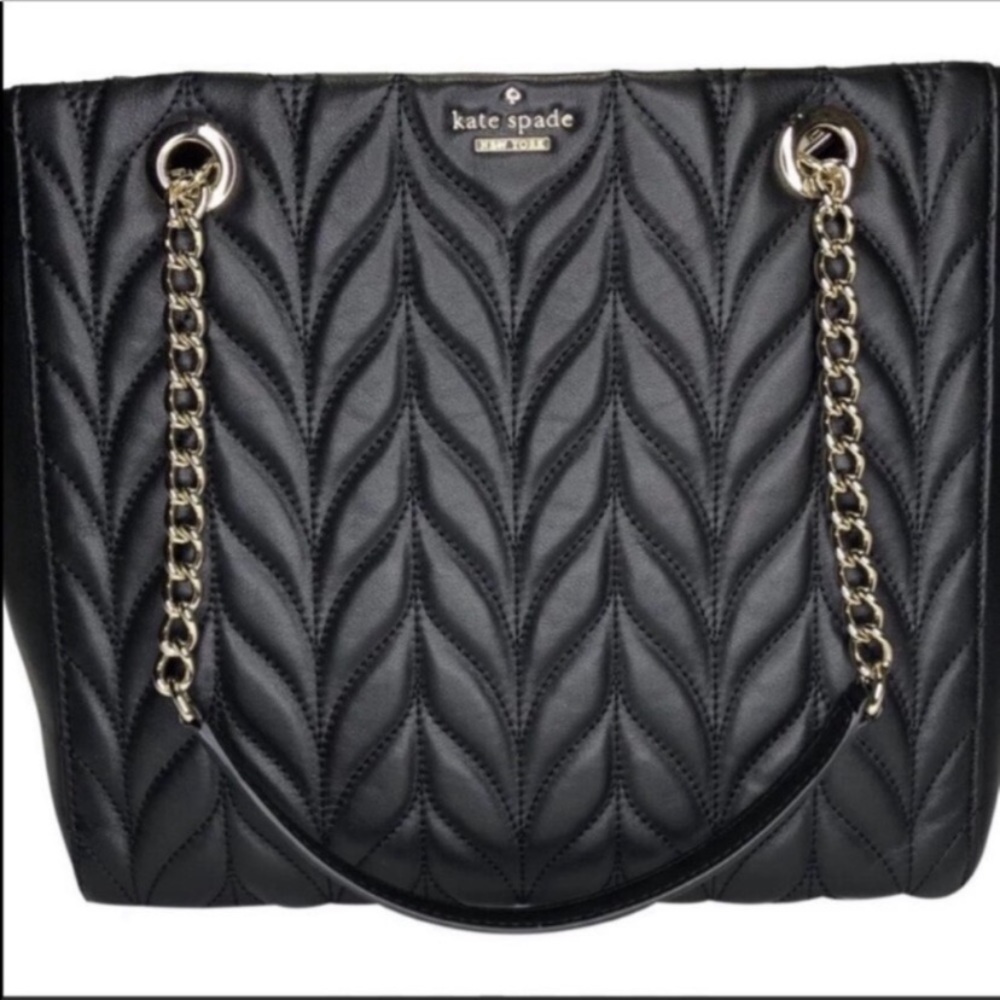 NWT Kate spade briar lane quilted Willis black bag - Picture 3 of 7